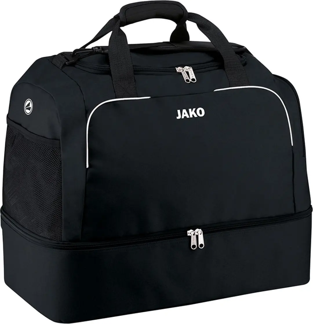 JAKO Classico Junior Sporttas - One Size - Zwart