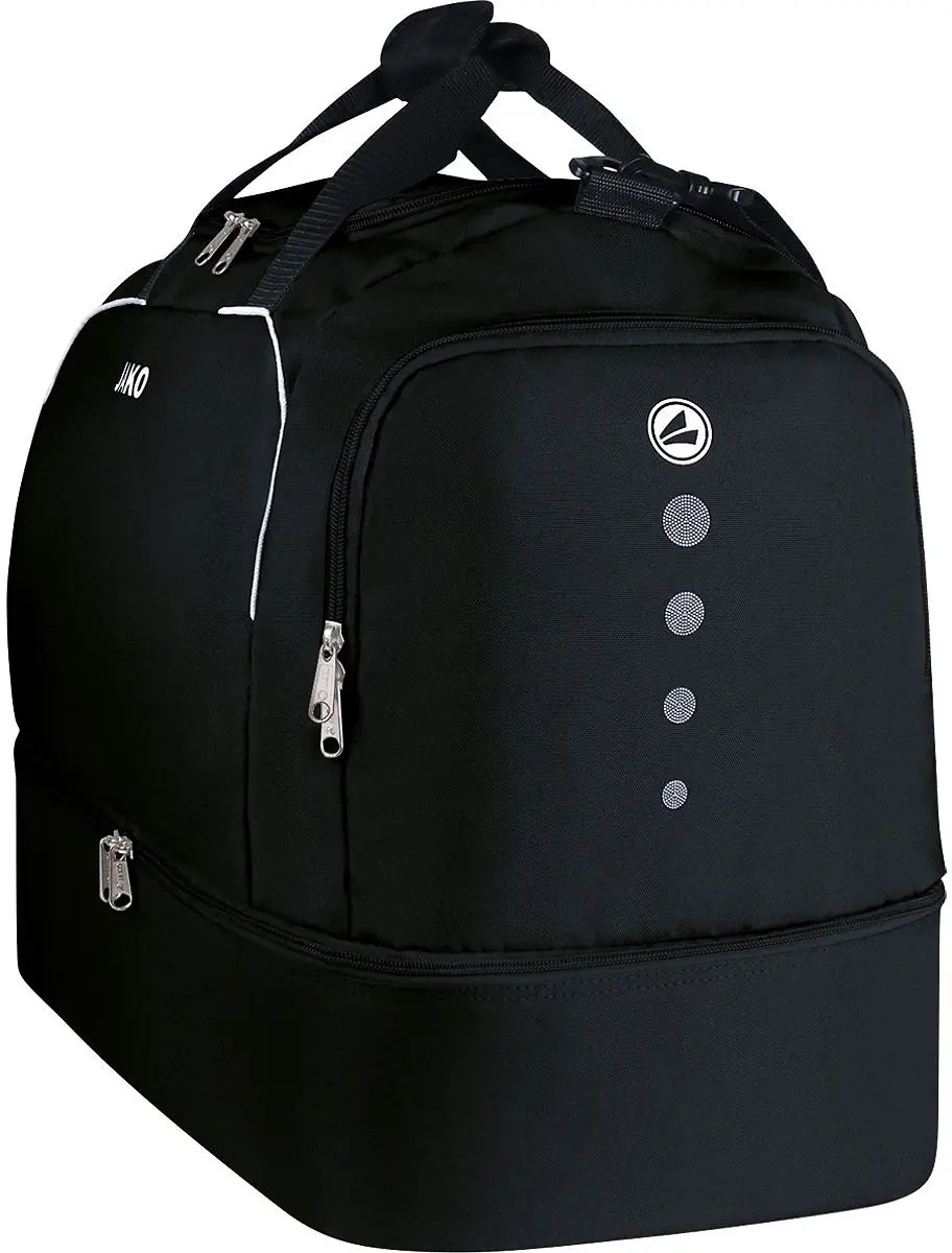 JAKO Classico Junior Sporttas - One Size - Zwart - afbeelding 2 van 5