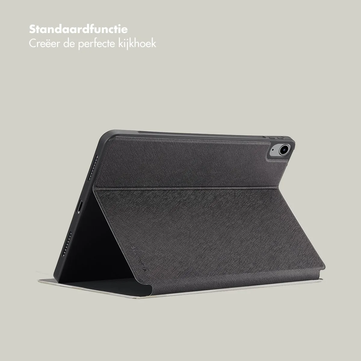 Selencia SH00084158 Tablethoes - Apple iPad Air 11" - Desert Waves Beige