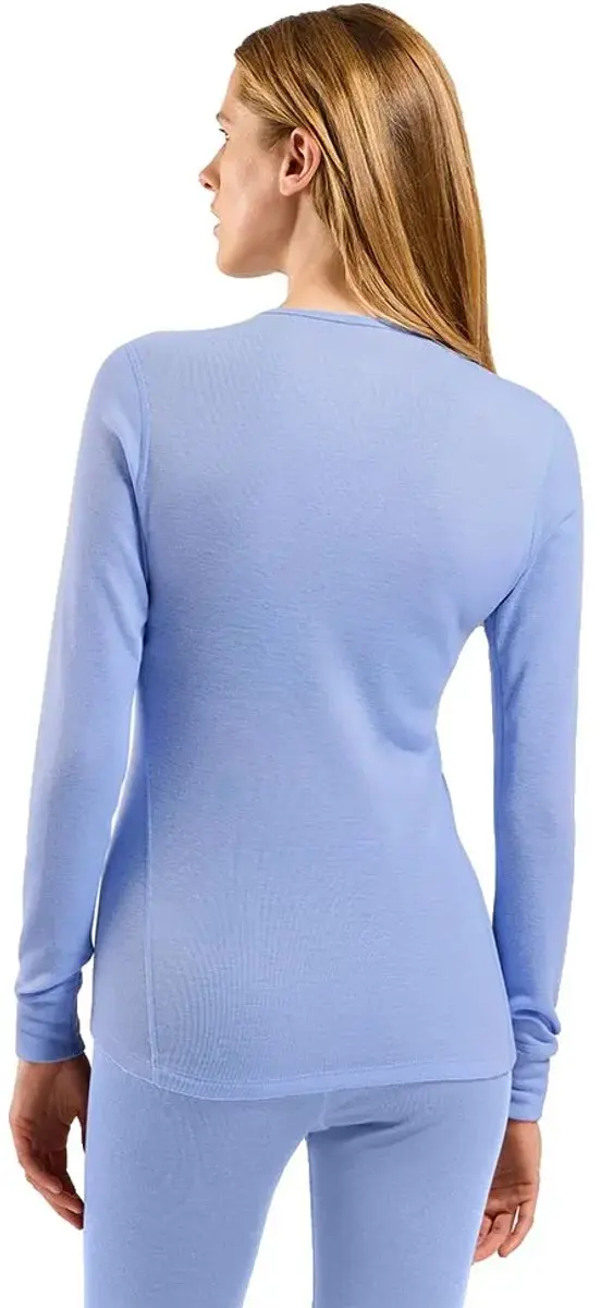 ODLO Active Warm Eco Lange Mouwen Basislaag - Blauw - XL