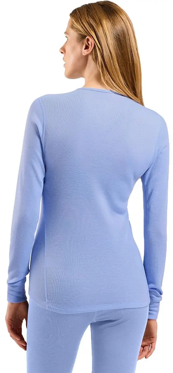 ODLO Active Warm Eco Lange Mouwen Basislaag - Blauw - XL