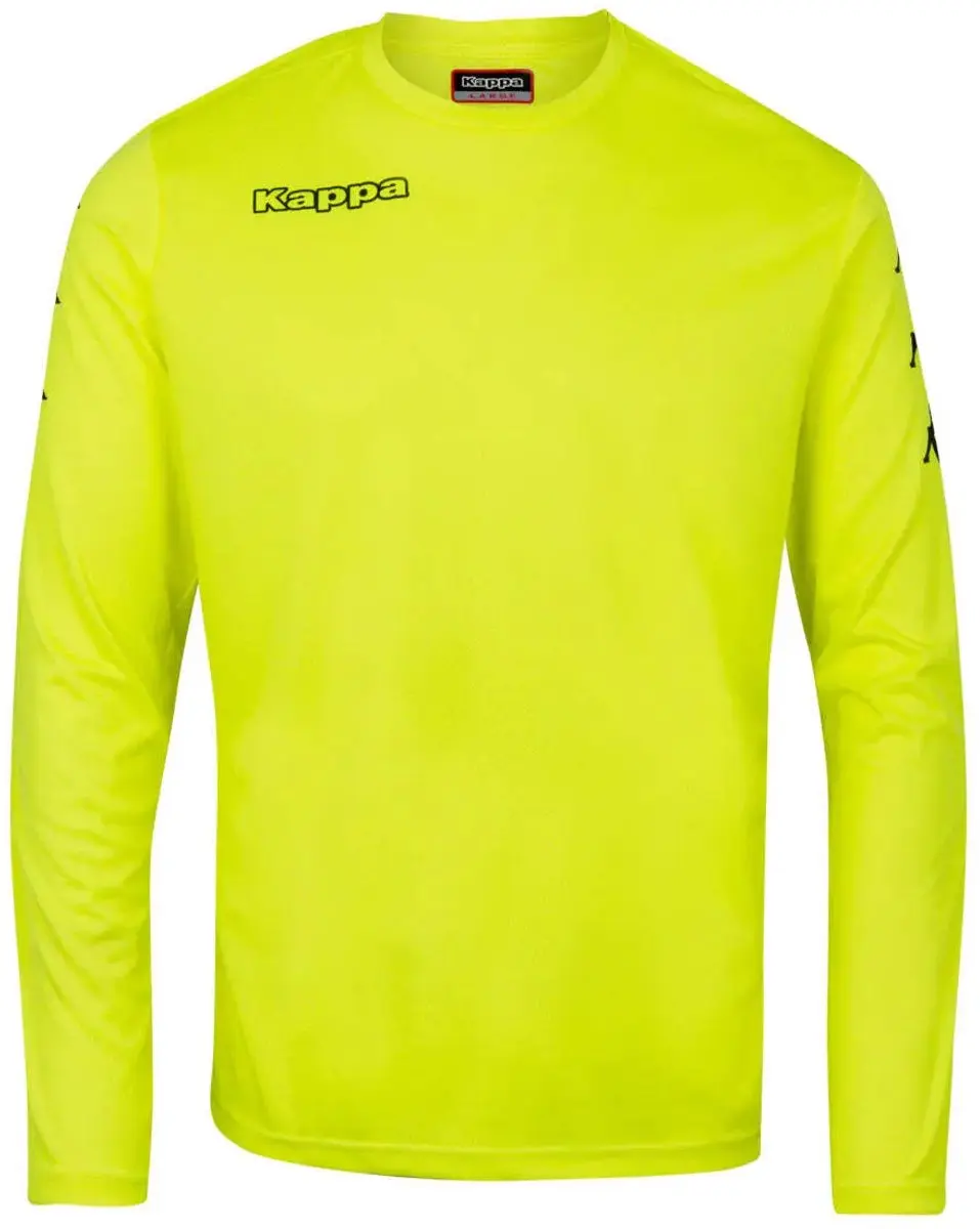 Kappa Goalkeeper T-shirt Met Lange Mouwen Geel 8 Years Jongen