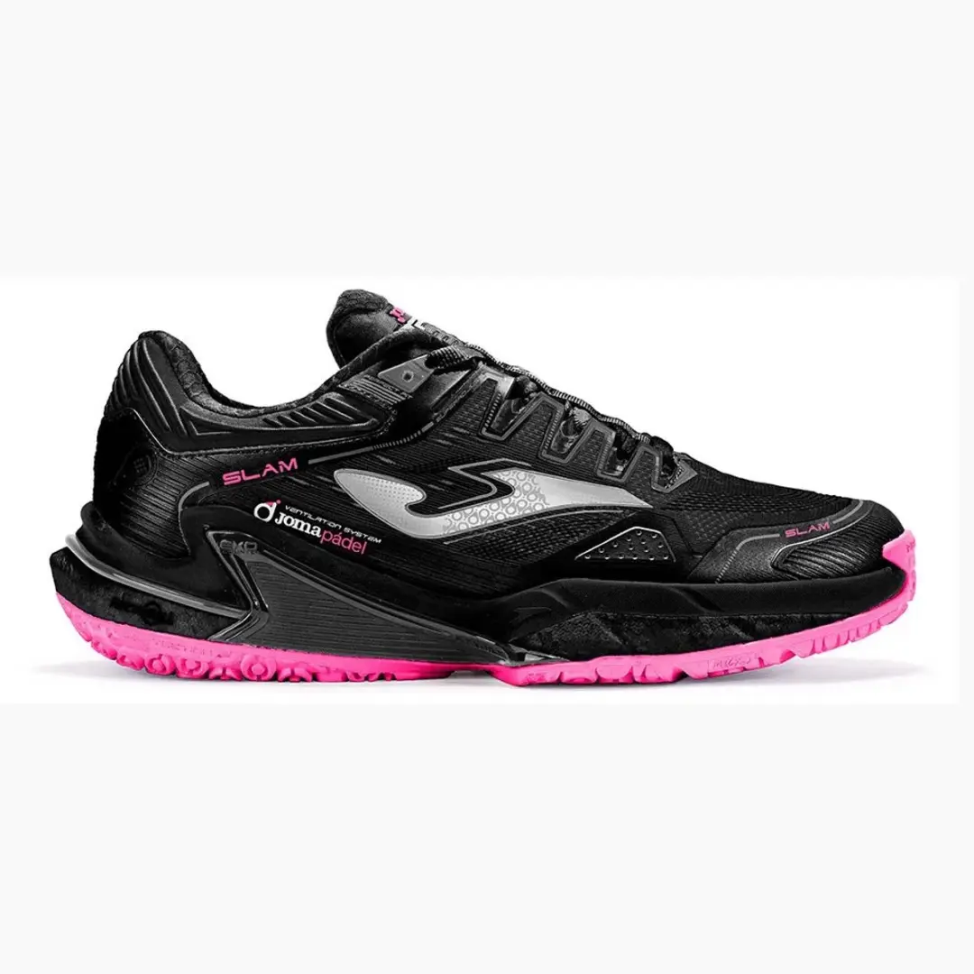 Joma Slam Om Hardcourt Schoenen Zwart EU 37 Vrouw