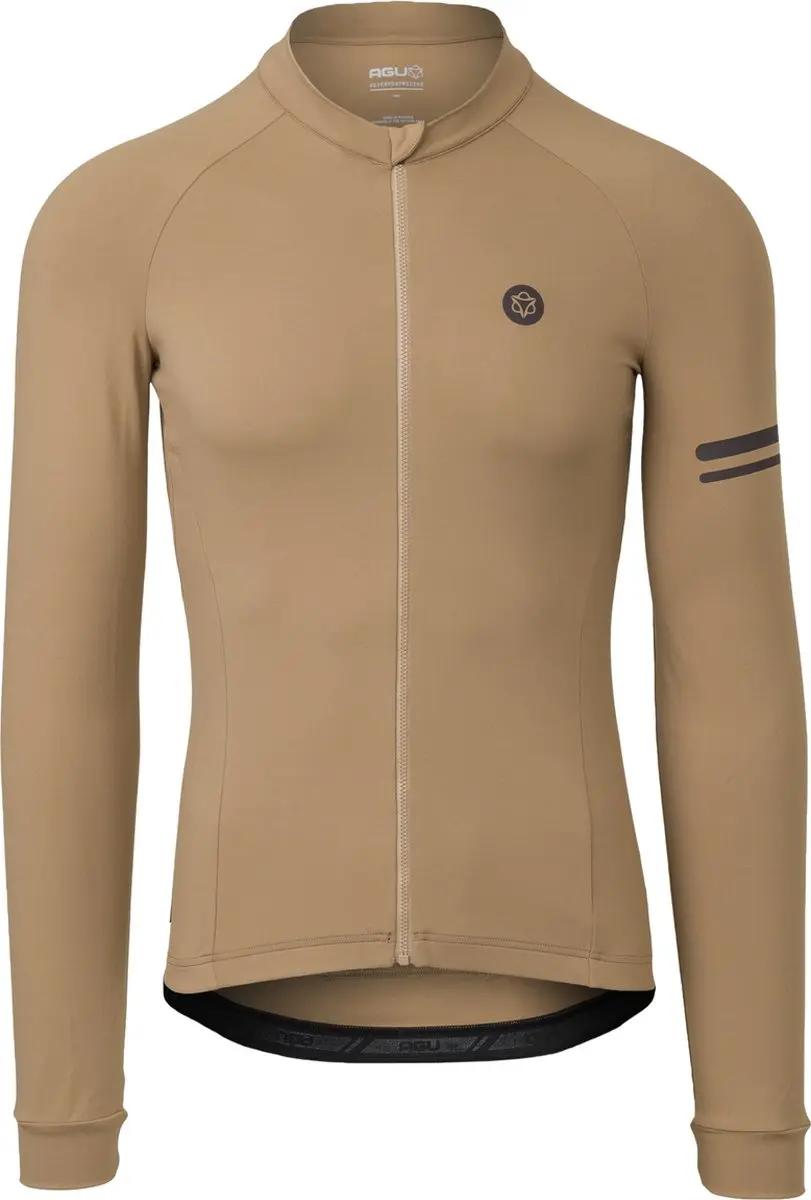 AGU Solid Fietsshirt Lange Mouwen Trend Heren