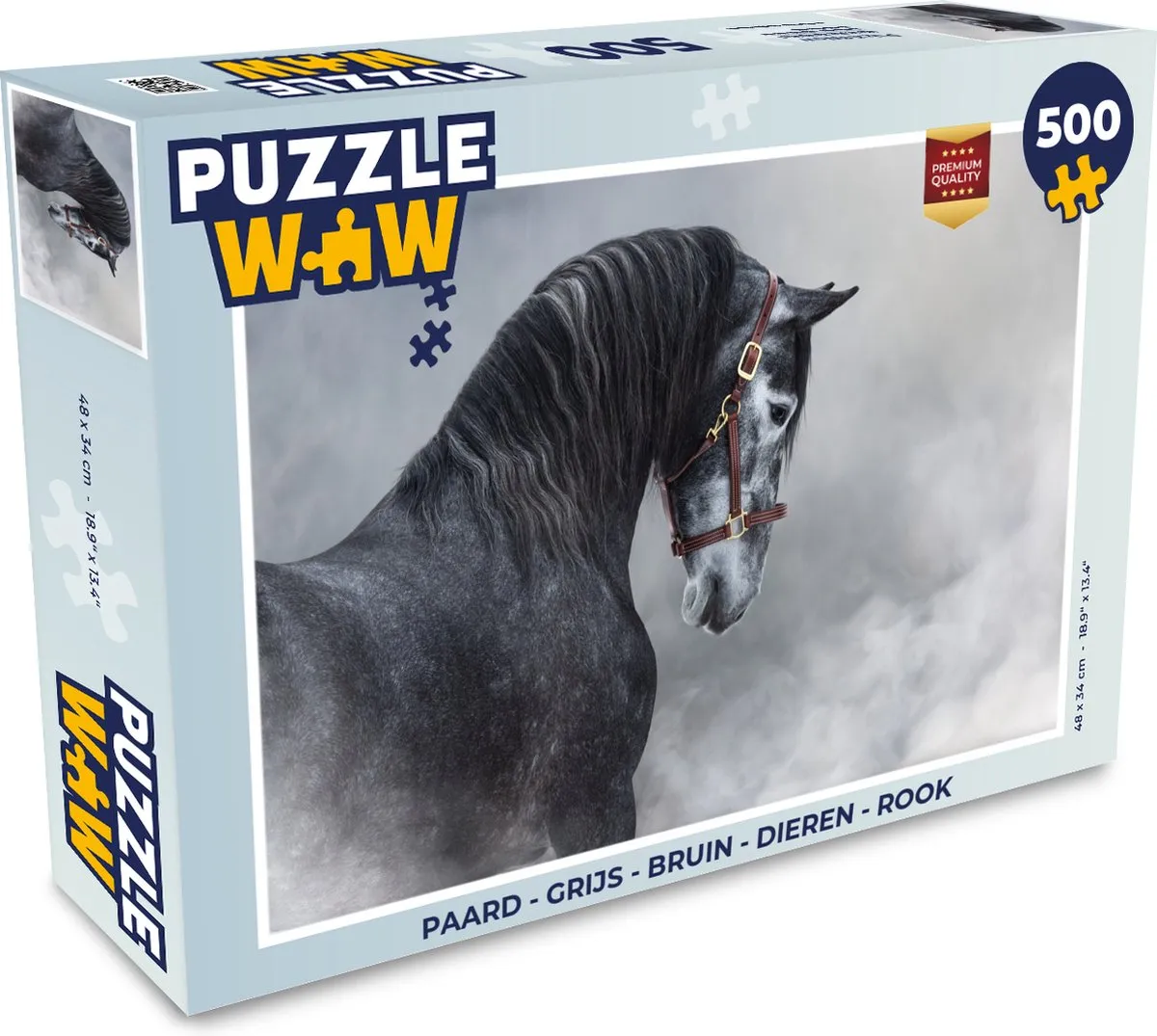 PuzzleWow Paard Legpuzzel 500 Stuks