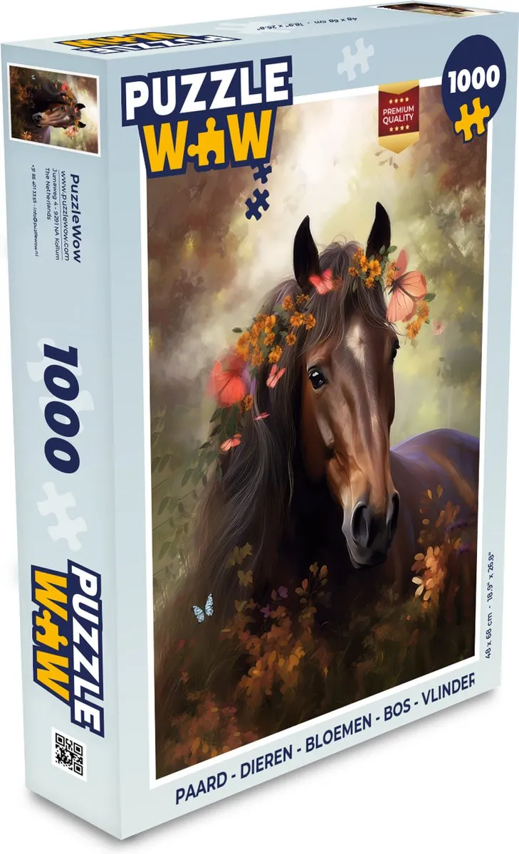 PuzzleWow Legpuzzel 1000 Stuks