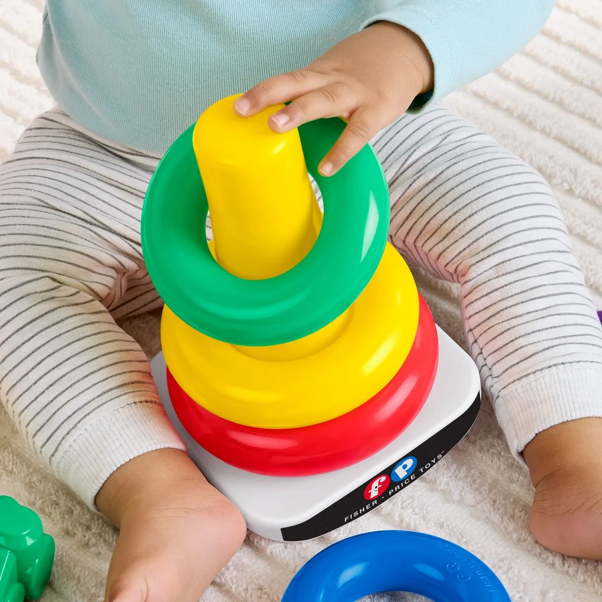 Fisher Price Stapeltoren en Klikkralen Set - Multicolor