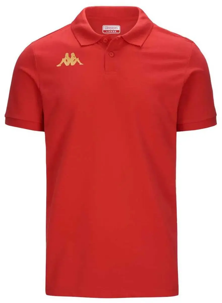 Kappa Gastio Korte Mouw Poloshirt Rood XL Man