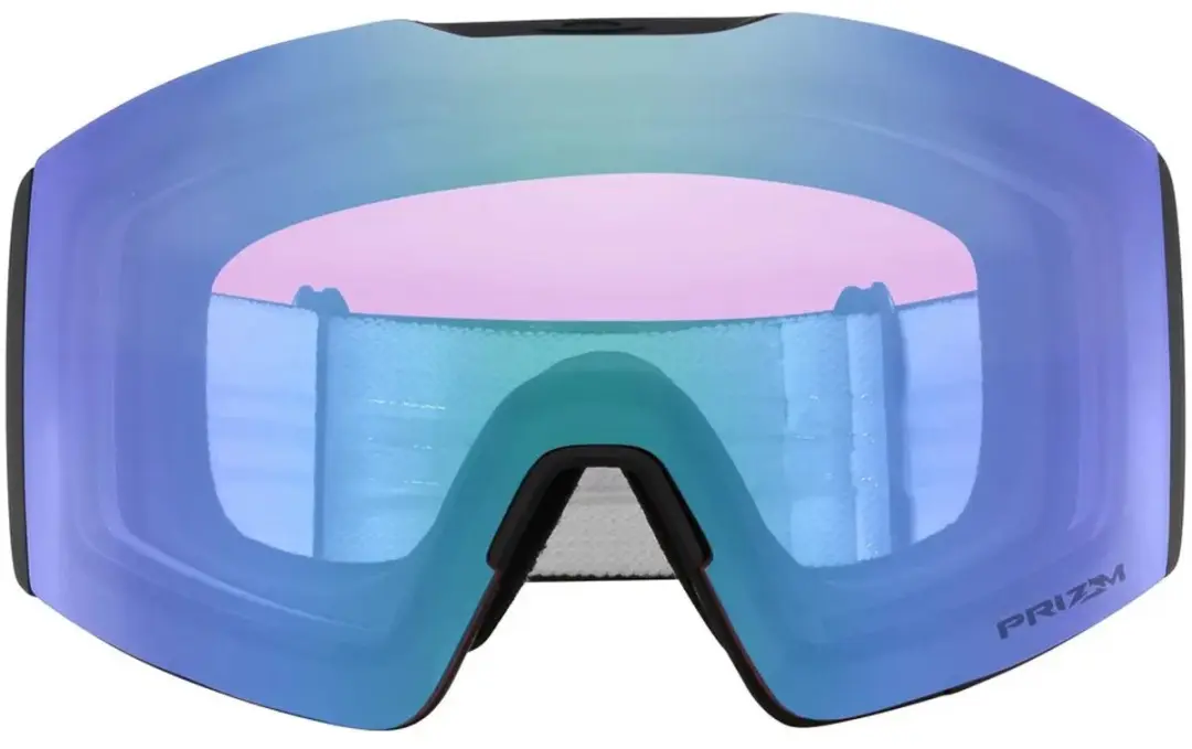 Oakley Fall Line L Skibril - MATTE BLACK - PRIZM SNOW ICED IRIDIUM - afbeelding 2 van 6