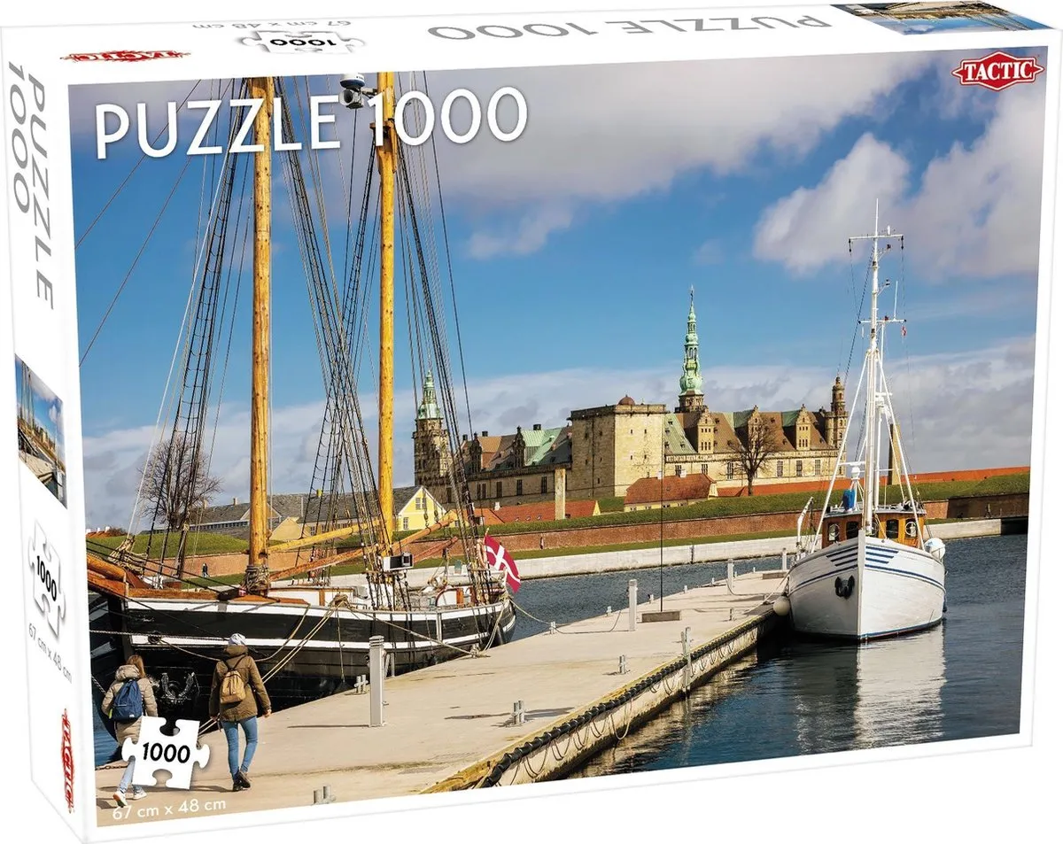 Tactic Kronborg Castle Puzzel 1000 Stuks