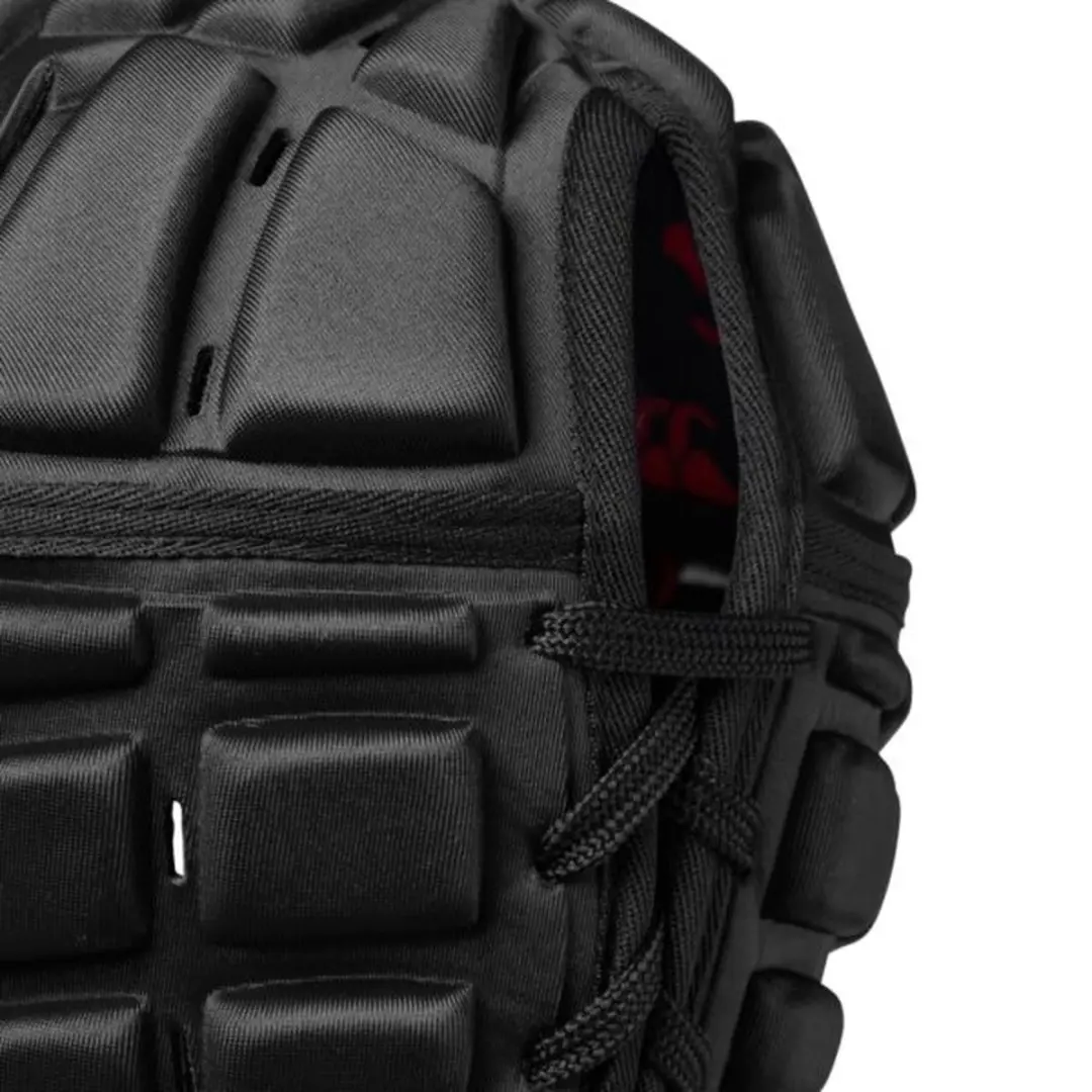 Canterbury Raze Rugbyhelm - S - Zwart/Rood