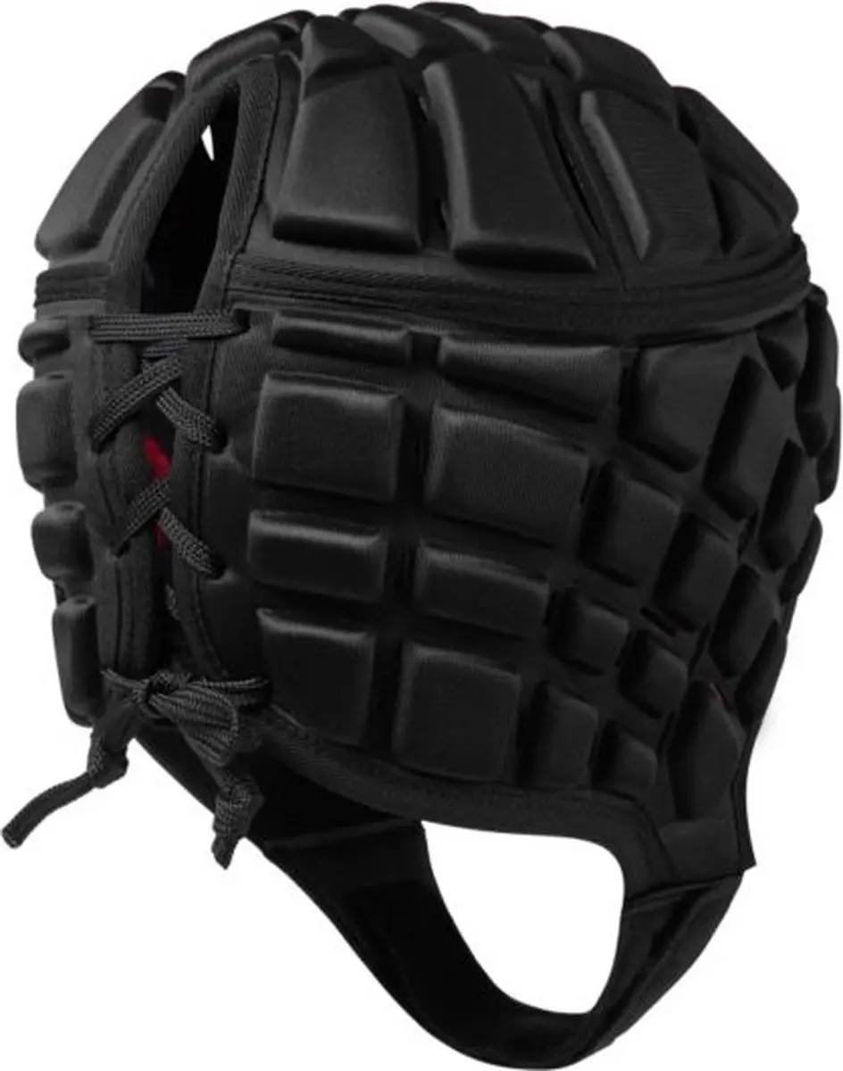 Canterbury Raze Rugbyhelm - S - Zwart/Rood - afbeelding 6 van 6