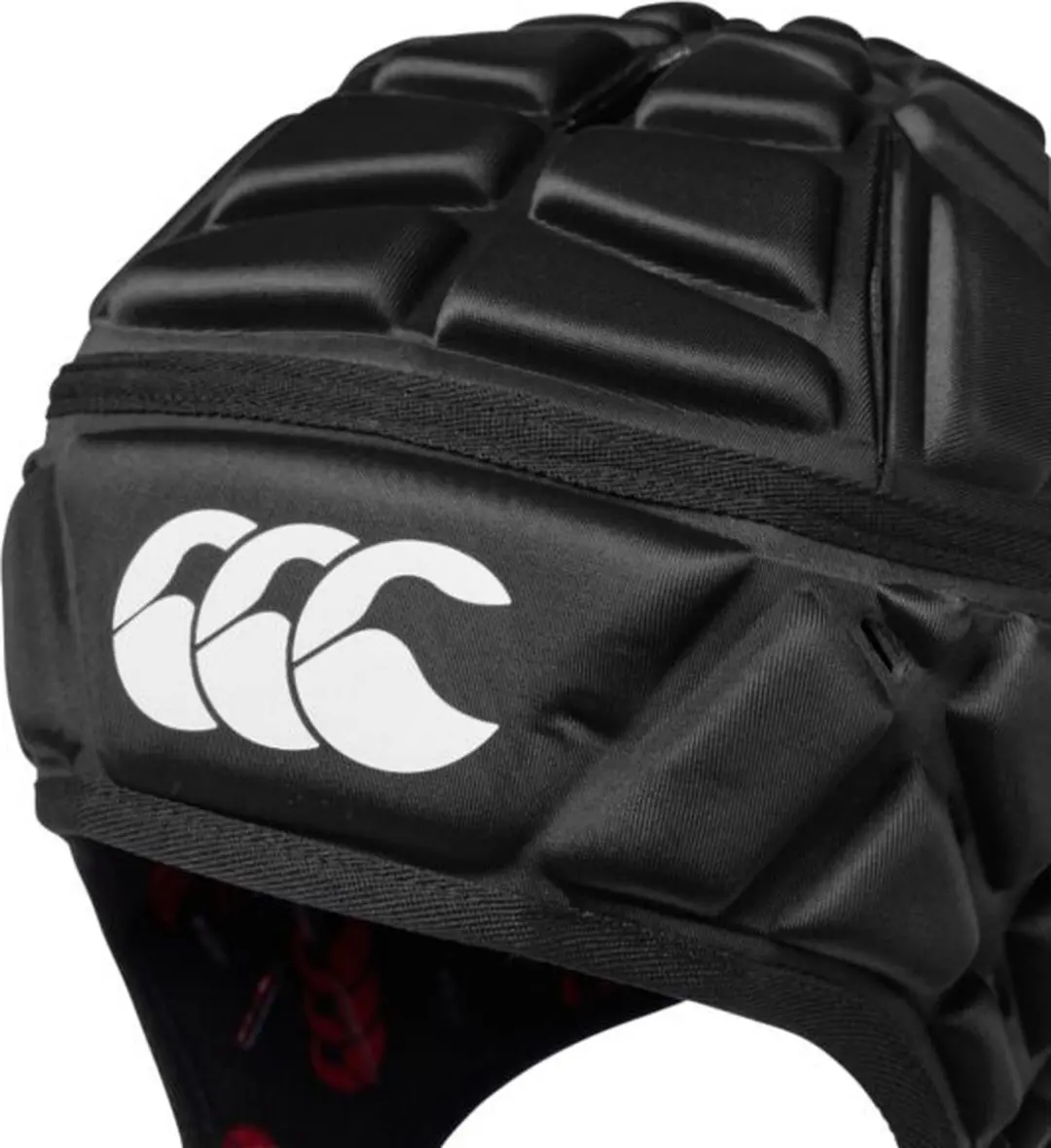 Canterbury Raze Rugbyhelm - S - Zwart/Rood