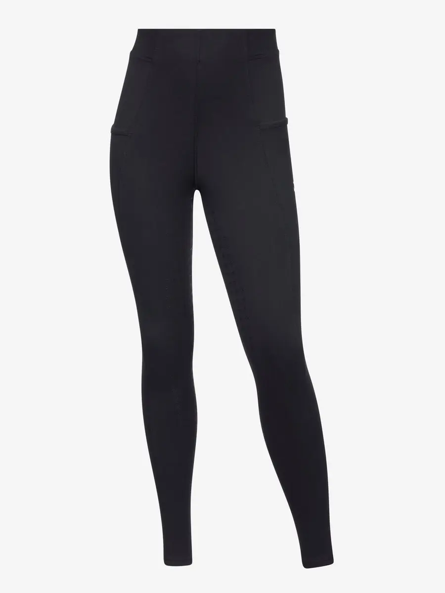 Lemieux Young Rider Brilliance Sparkle Orla Legging - Meisjes S - Zwart - afbeelding 3 van 5