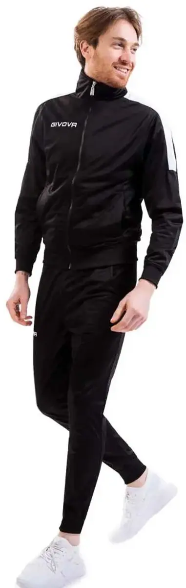 Givova Revolution Trainingspak M - Zwart/Wit - afbeelding 6 van 6