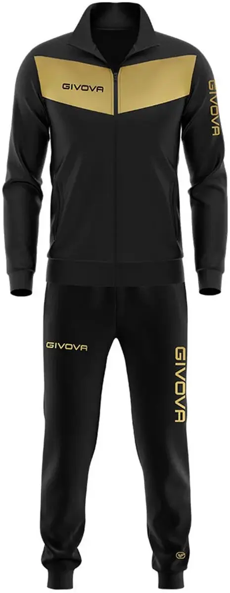 Givova Visa Trainingspak L - Zwart