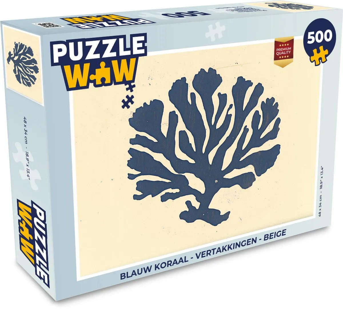 PuzzleWow Vertakkingen Puzzel 500 Stuks