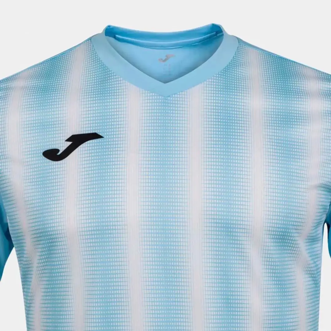 Joma Inter II T-shirt 9-10 jaar - Sky Blue/White