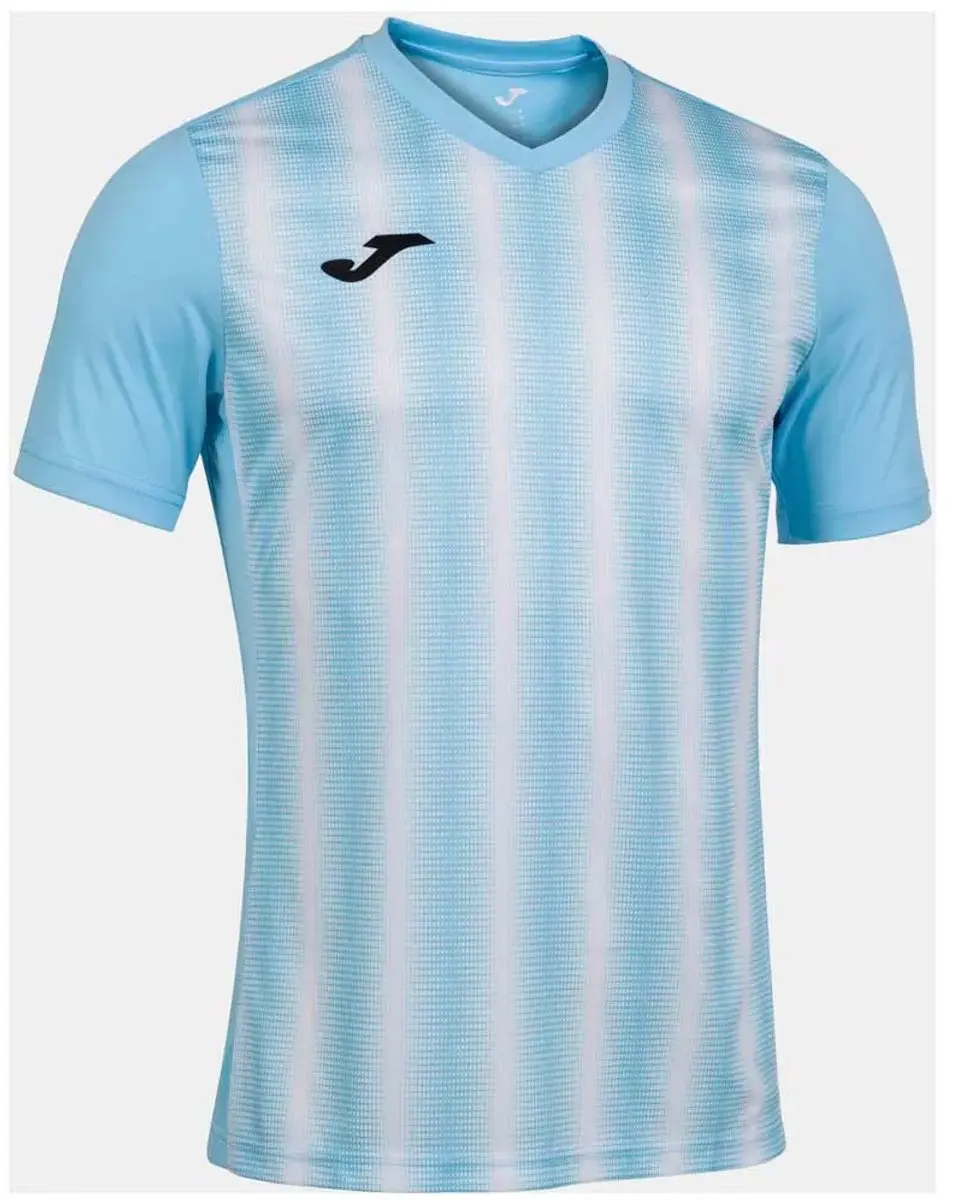 Joma Inter II T-shirt 9-10 jaar - Sky Blue/White