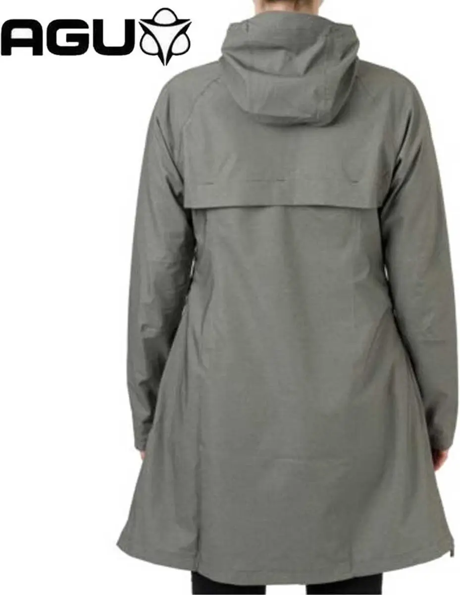 AGU SEQ Regenjas Dames 2-in-1 Poncho - S - Groen - afbeelding 2 van 6
