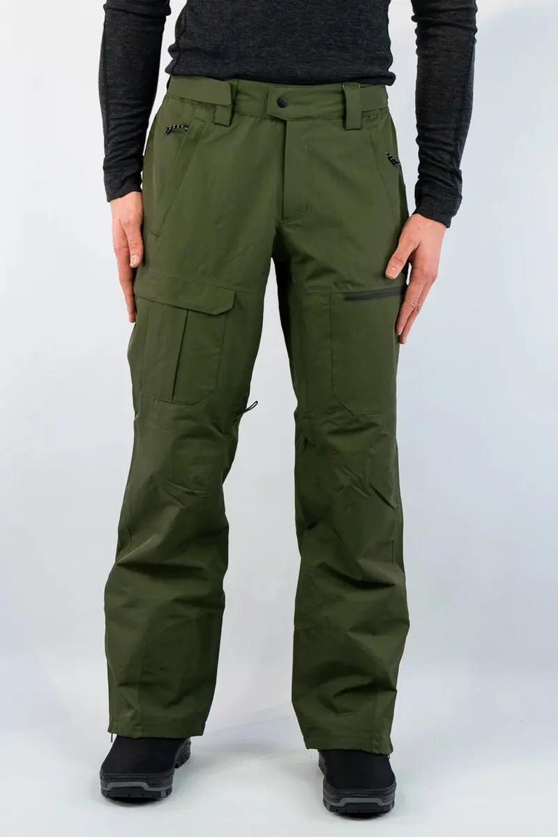 Oakley Divisional Cargo Shell Ski/Snowboardbroek - Groen S - afbeelding 5 van 6