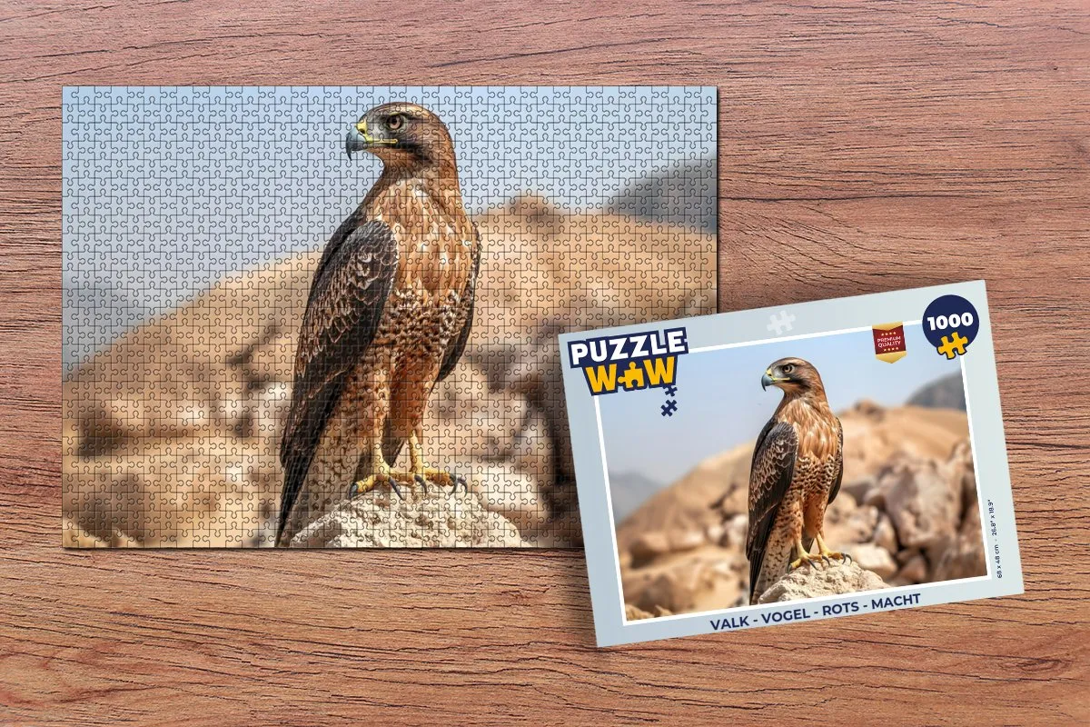PuzzleWow Valk Legpuzzel 1000 Stuks