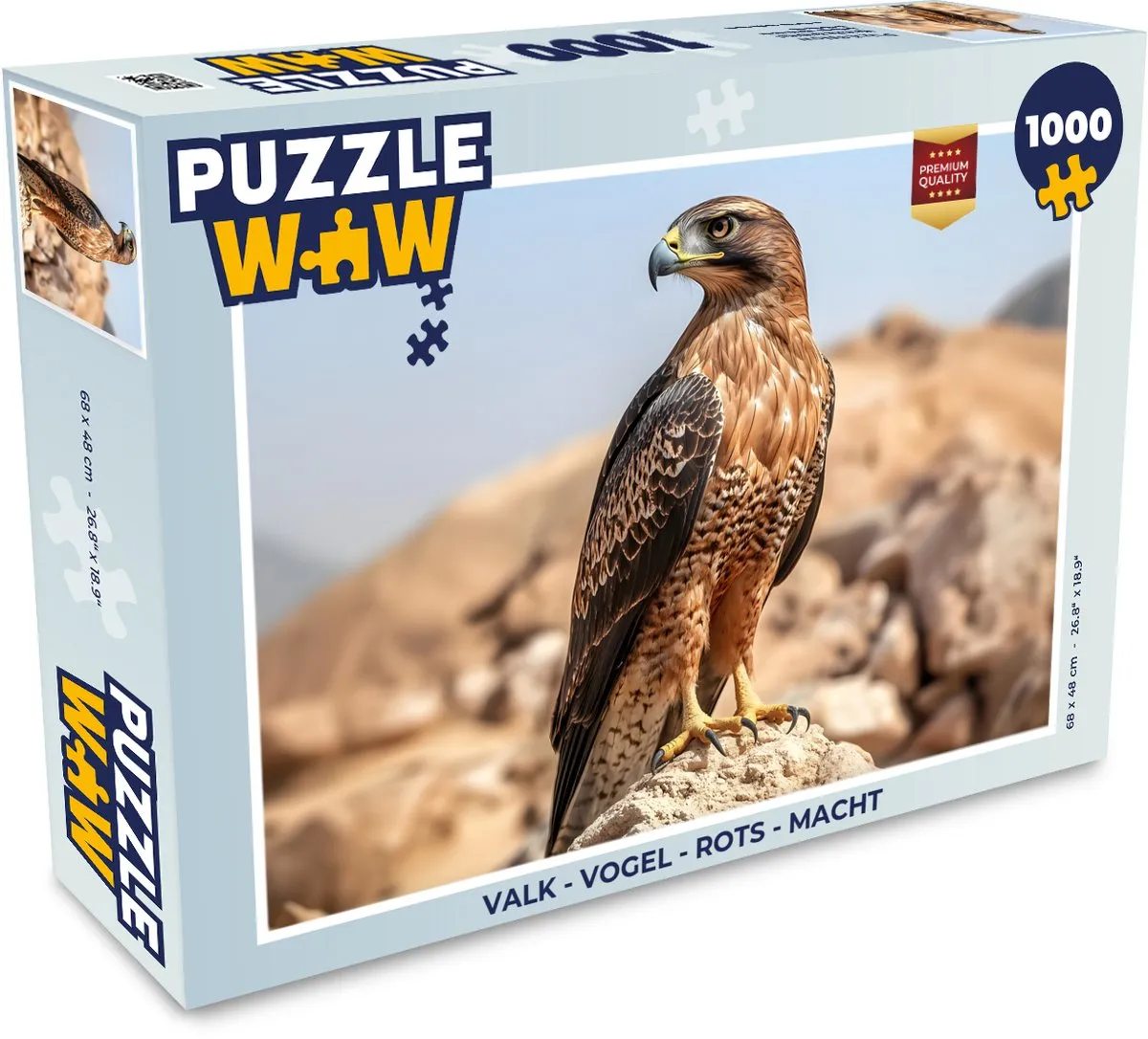 PuzzleWow Valk Legpuzzel 1000 Stuks