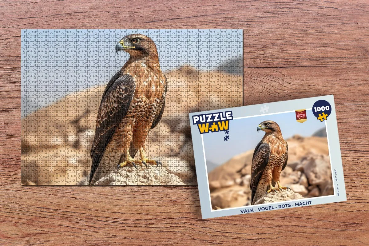 PuzzleWow Valk Legpuzzel 1000 Stuks