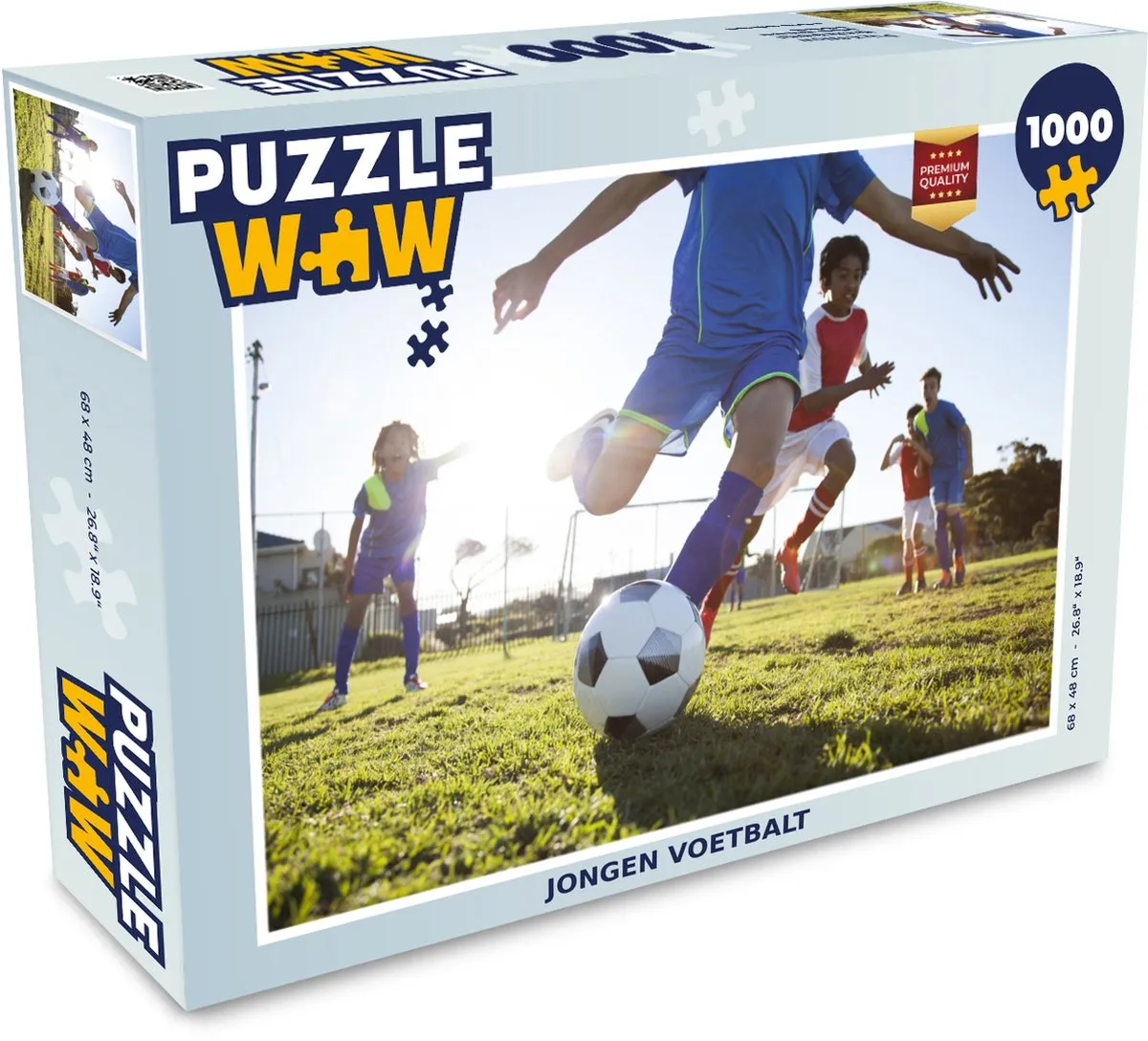 PuzzleWow Legpuzzel 1000 Stuks Multicolor
