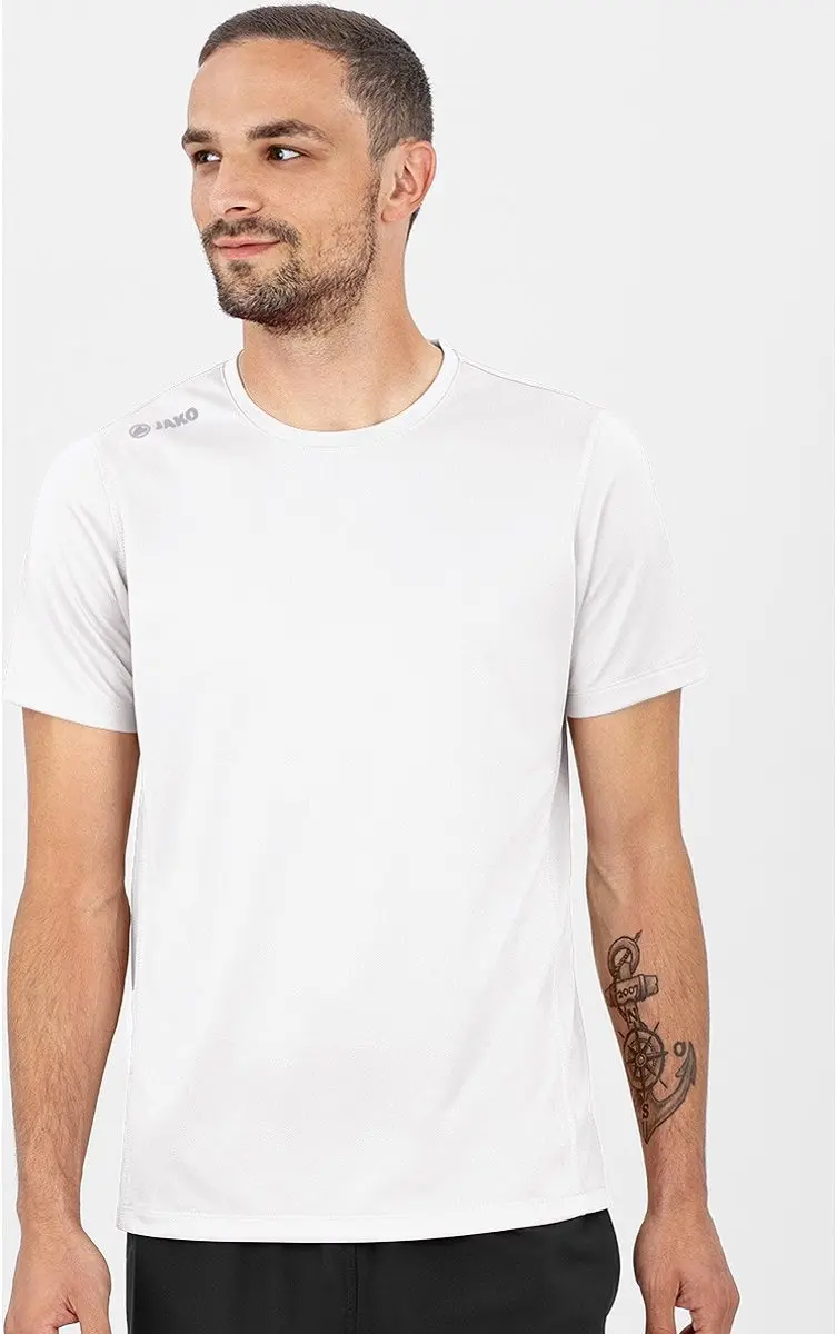 JAKO Run 2.0 T-Shirt Heren - XL - Wit