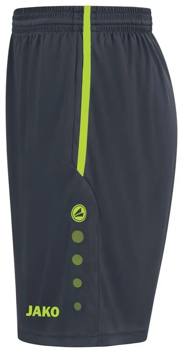 JAKO Allround Short Heren - Lemon/Antraciet M