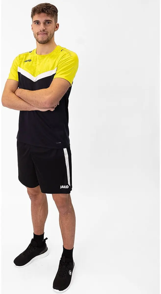 JAKO Iconic T-Shirt Heren - Zwart XL
