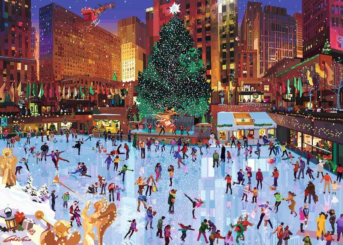Ravensburger Rockefeller Joy 1000 Puzzels
