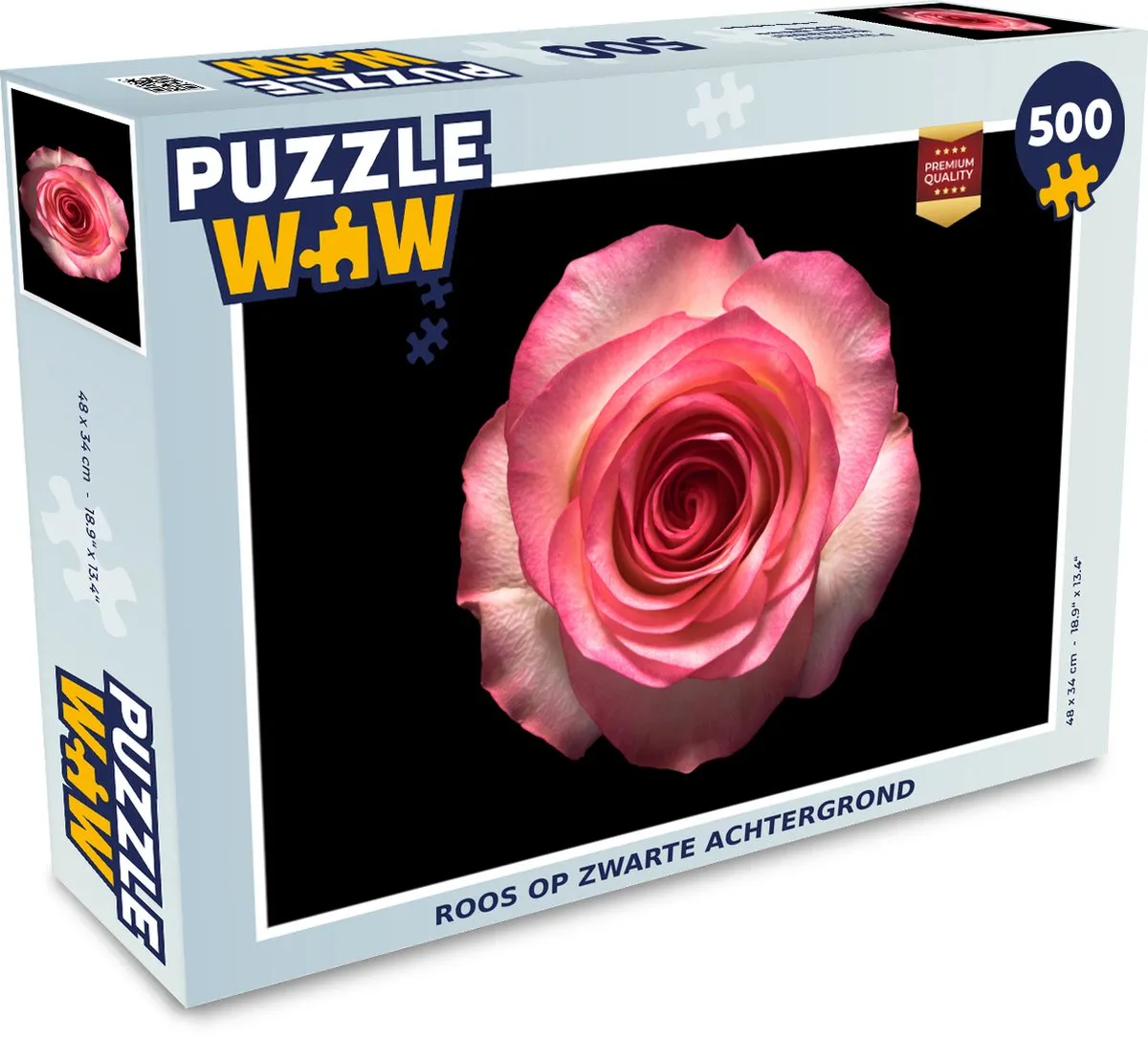PuzzleWow Roos Legpuzzel 500 Stuks