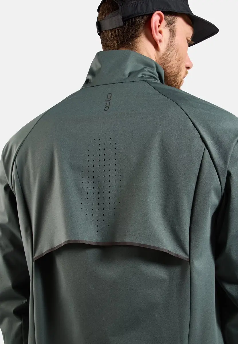 ODLO Zeroweight Pro Warm Reflective Jacket - M - Groen - afbeelding 6 van 6