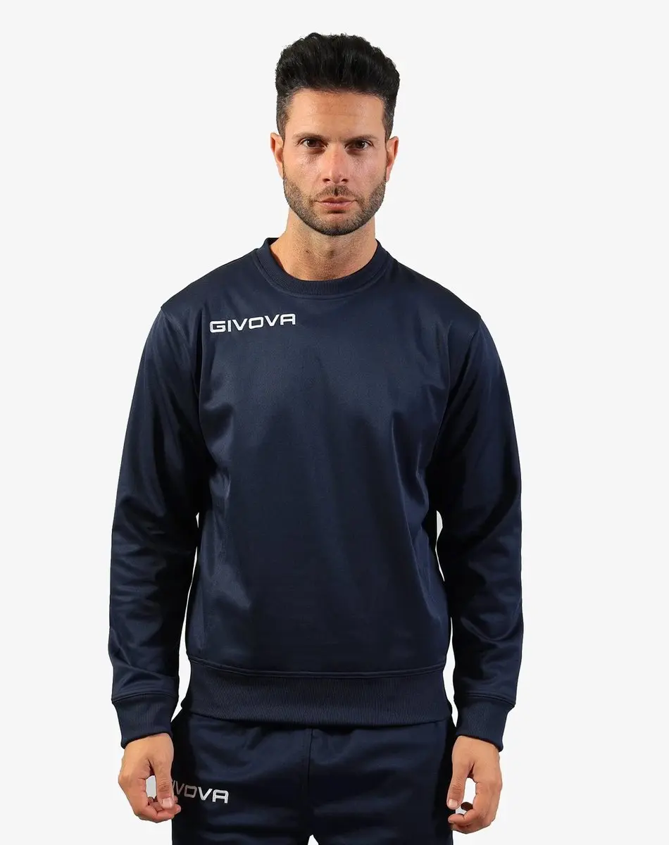 Givova One Cuello Redondo Sweatshirt Blauw