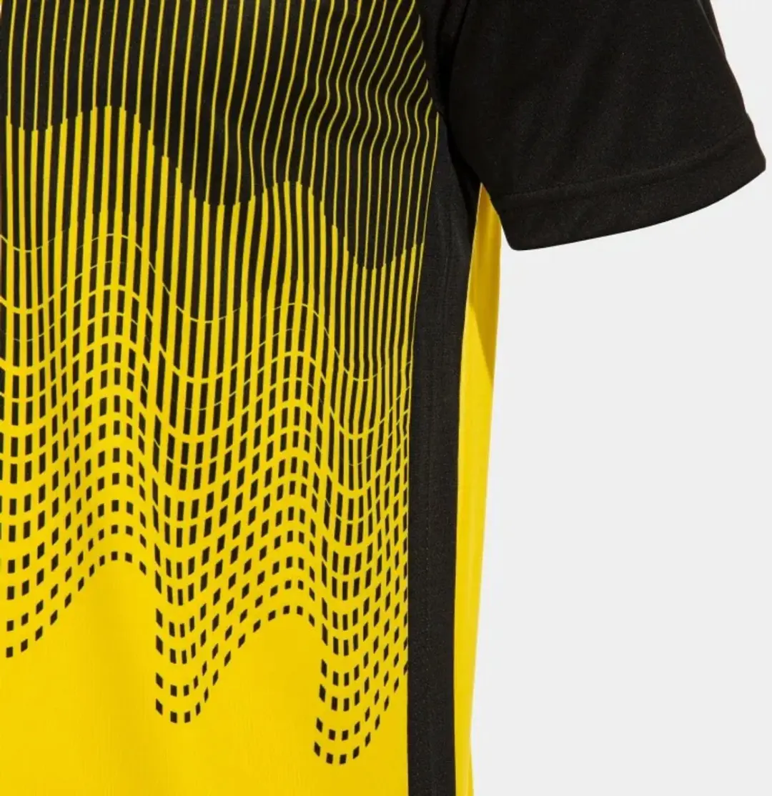 Joma Tiger Vi Heren T-shirt - XXXS - Geel/Zwart