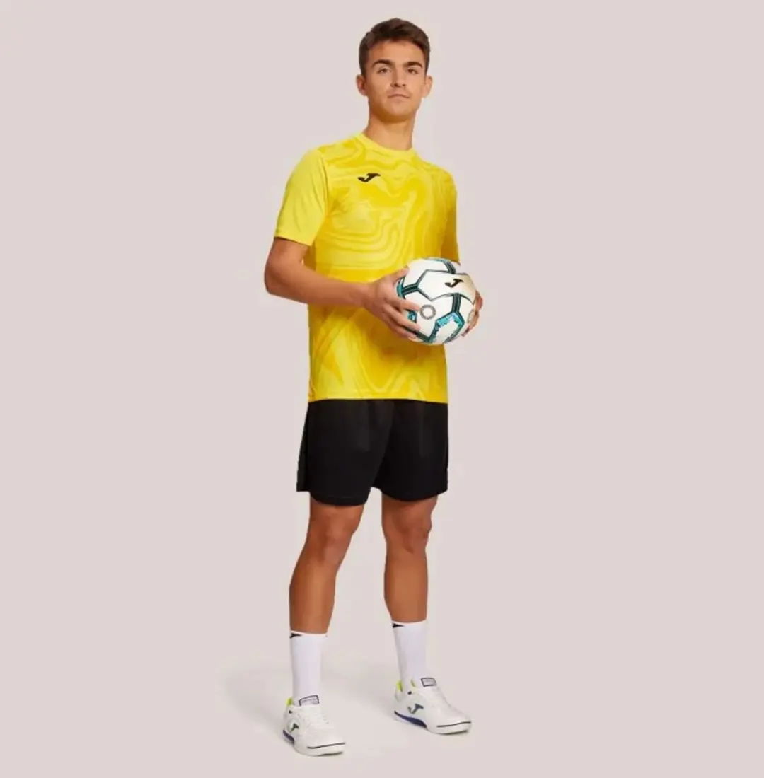 Joma Lion II Sport-T-shirt - XXL - Geel