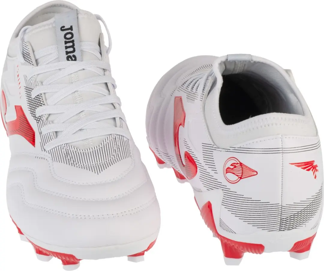 Joma Powerful 2502 FG Voetbalschoenen - AG - Wit