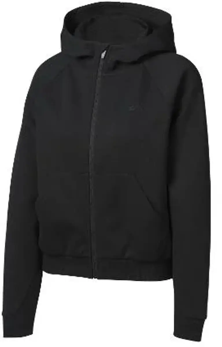 Crivit Dames vest / Hoody / zwart / Maat M 40/42 / Met capuchon