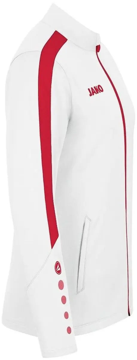 JAKO Power Polyestervest Dames - Rood/Wit - Maat 34