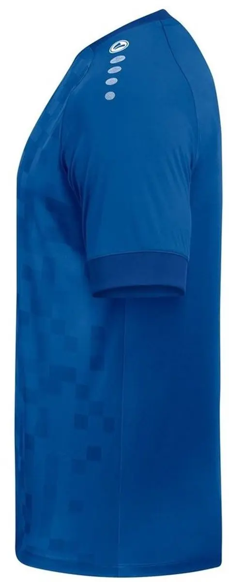 JAKO Pixel Shirt Korte Mouw Heren - Maat M - Royal - afbeelding 6 van 6
