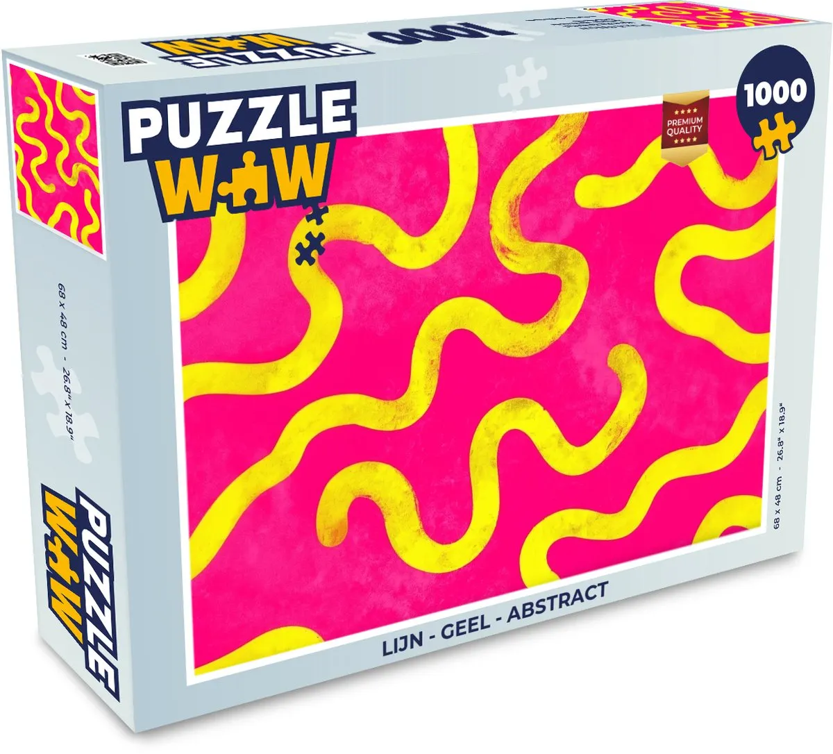 PuzzleWow Abstract Legpuzzel 1000 Stuks