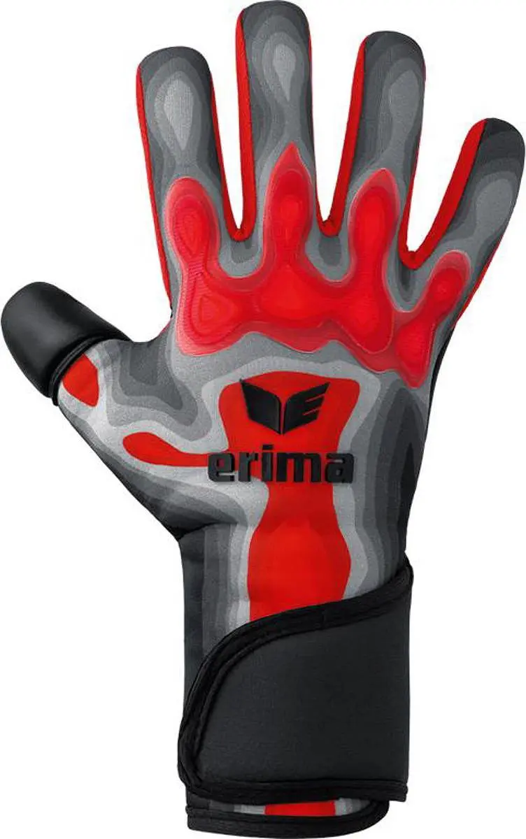 Erima Flex-Ray Pro Keepershandschoenen - Maat 12 - Grijs/Rood
