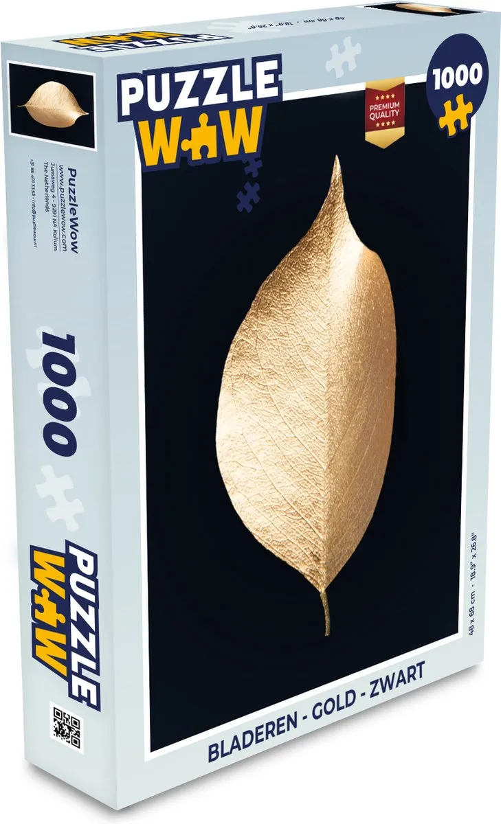 PuzzleWow Legpuzzel 1000 Stuks