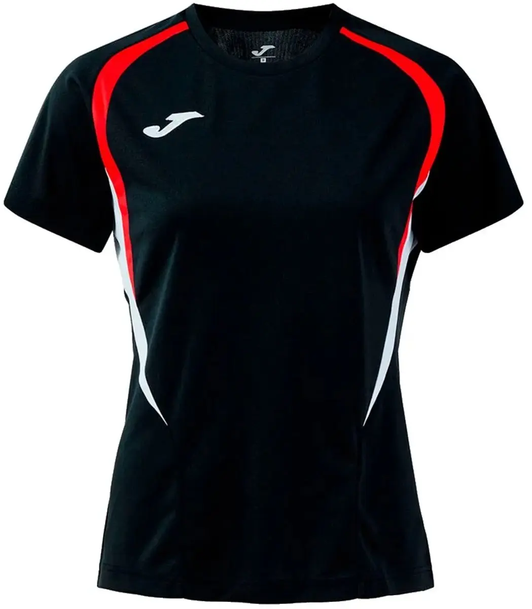 Joma Championship 20 T-shirt Met Korte Mouwen Zwart S Vrouw
