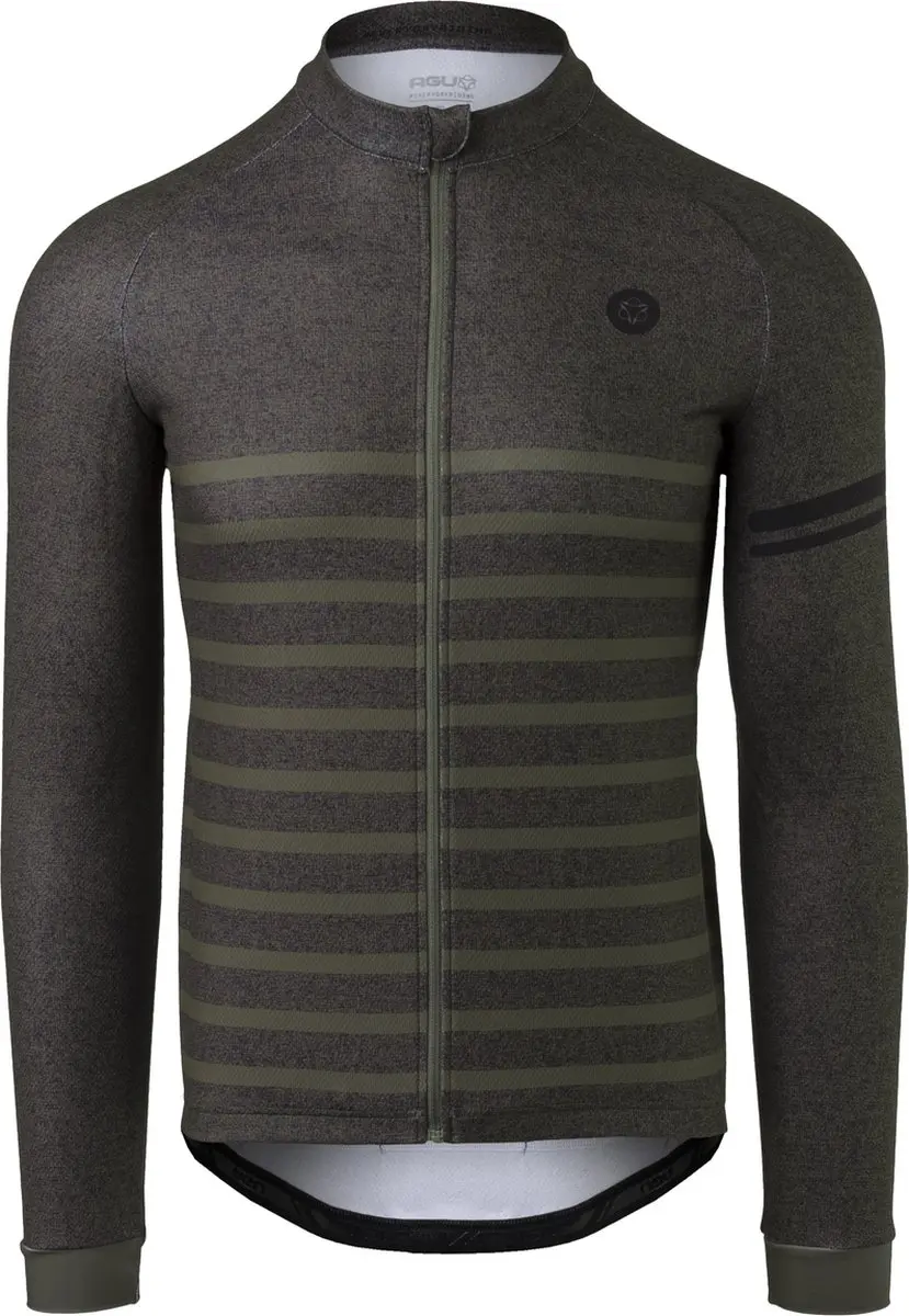 AGU Melange Fietsshirt Lange Mouwen Essential Heren
