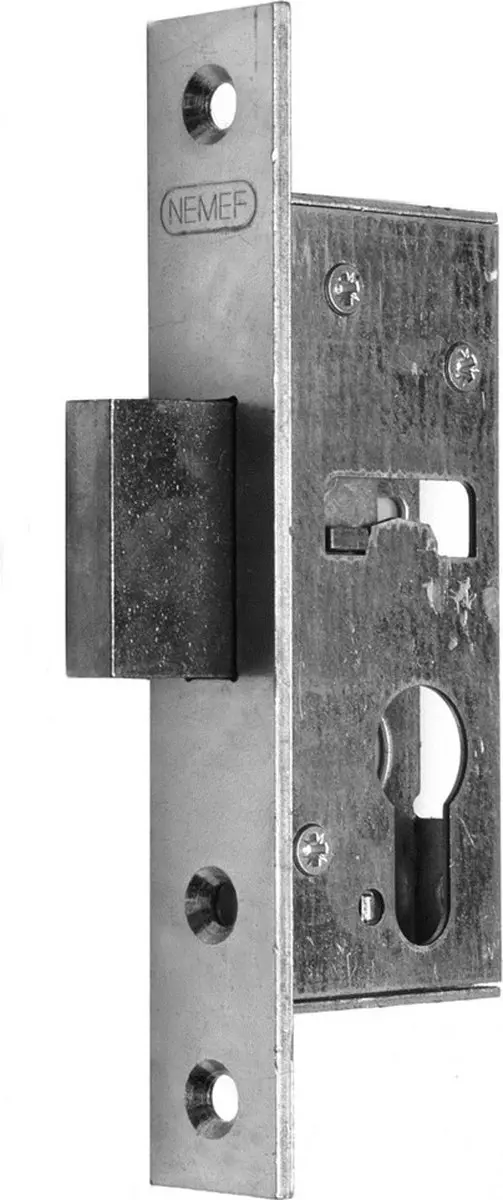 Nemef 9640 Insteekslot RVS - 25mm - Zilvergrijs - afbeelding 6 van 6