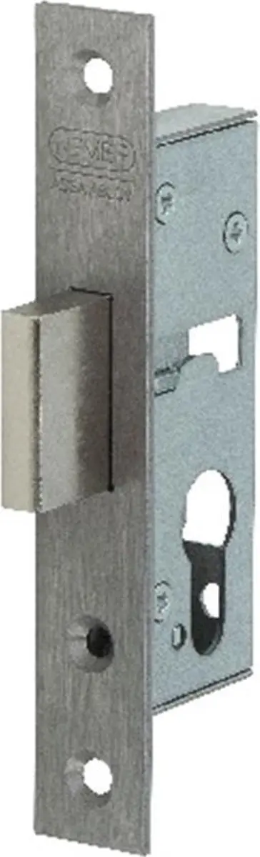 Nemef 9640 Insteekslot RVS - 25mm - Zilvergrijs