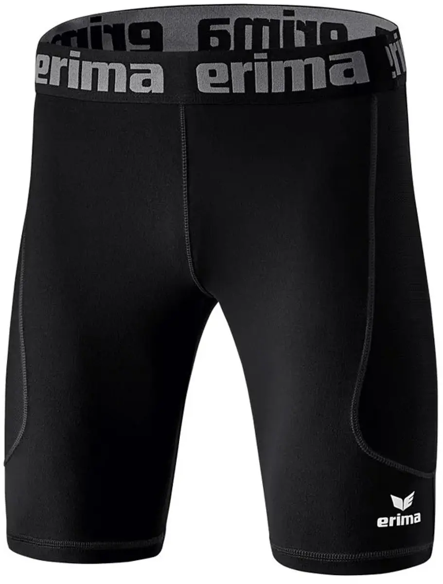Erima Elemental Tight Ondershort Junior Sportbroek - Zwart - afbeelding 4 van 4